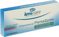 LENSCARE PentaZyme Proteinentferner Tabletten